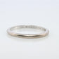 Chrome Hearts Bubblegum 18k 750 WG Band. Chrome Hearts BBLGM 2mm Wedding Band