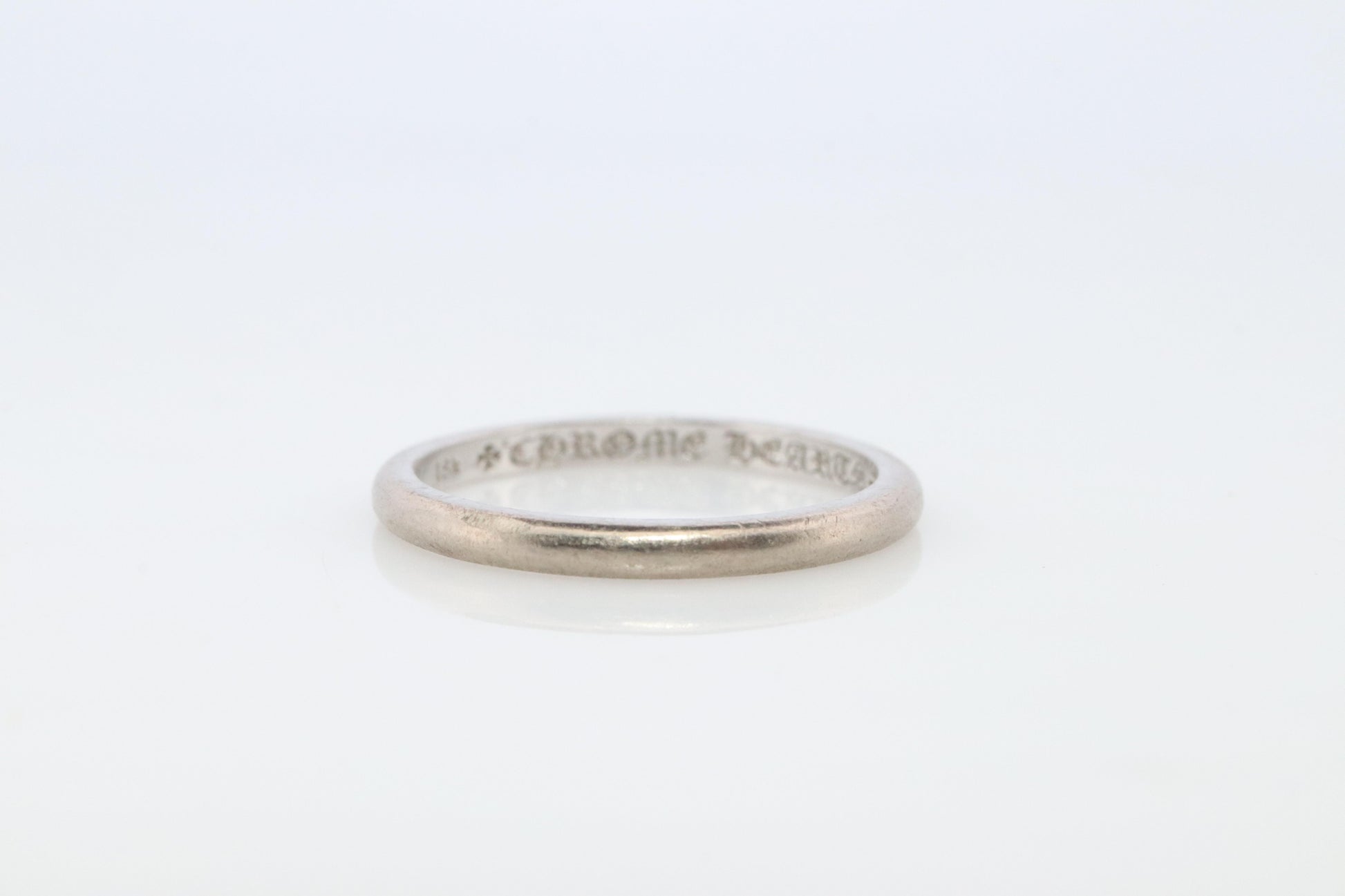 Chrome Hearts Bubblegum 18k 750 WG Band. Chrome Hearts BBLGM 2mm Wedding Band