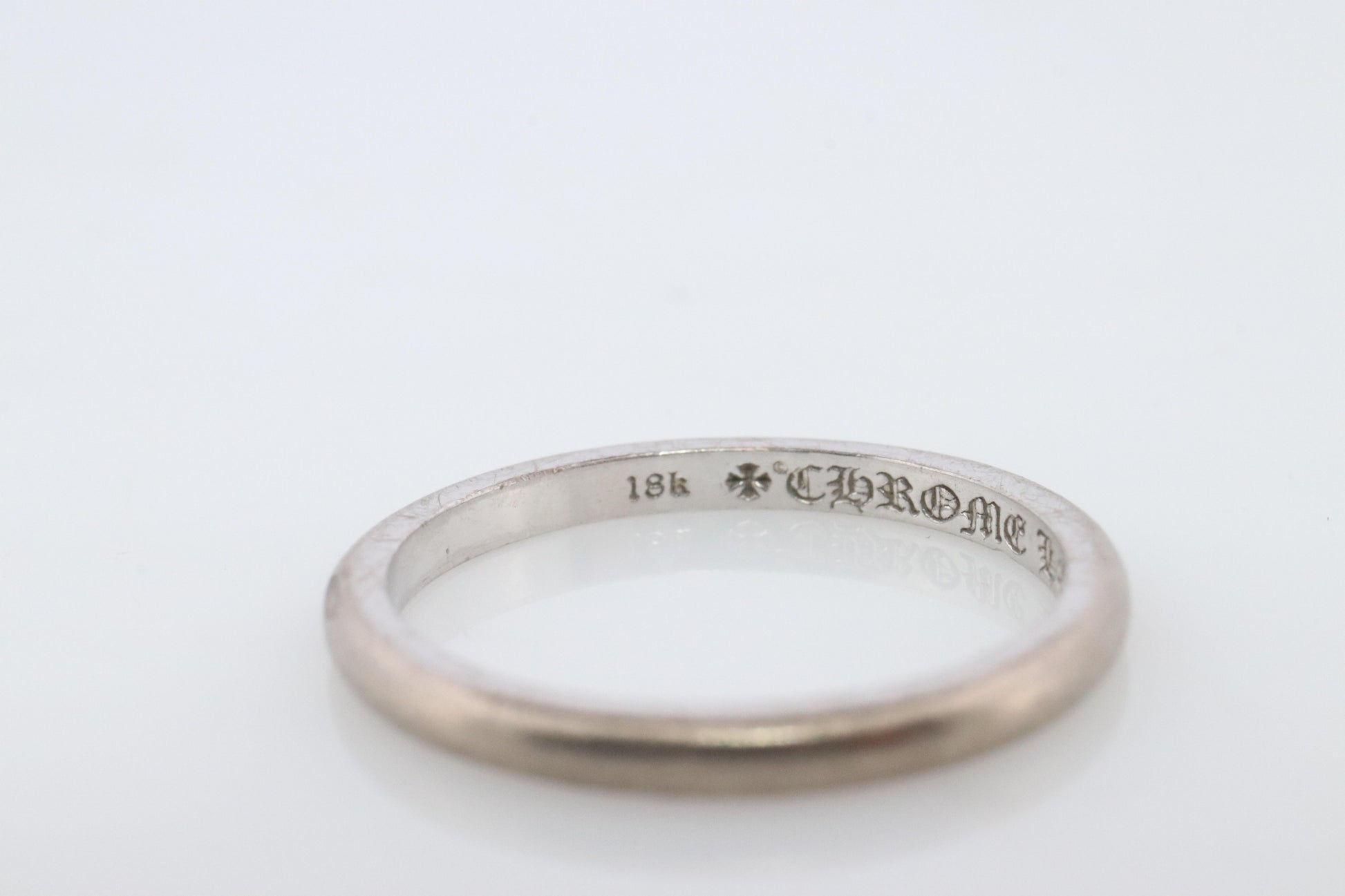 Chrome Hearts Bubblegum 18k 750 WG Band. Chrome Hearts BBLGM 2mm Wedding Band