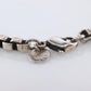 Tiffany & Co. Bracelet. Venetian Square Link Love Sterling Silver Chain Bracelet