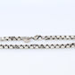 Tiffany & Co. Bracelet. Venetian Square Link Love Sterling Silver Chain Bracelet