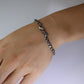 Tiffany & Co. Bracelet. Venetian Square Link Love Sterling Silver Chain Bracelet