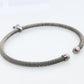 Tiffany & Co. Bracelet. Tiffany Stretch Bangle Cross Dangle Sterling Silver
