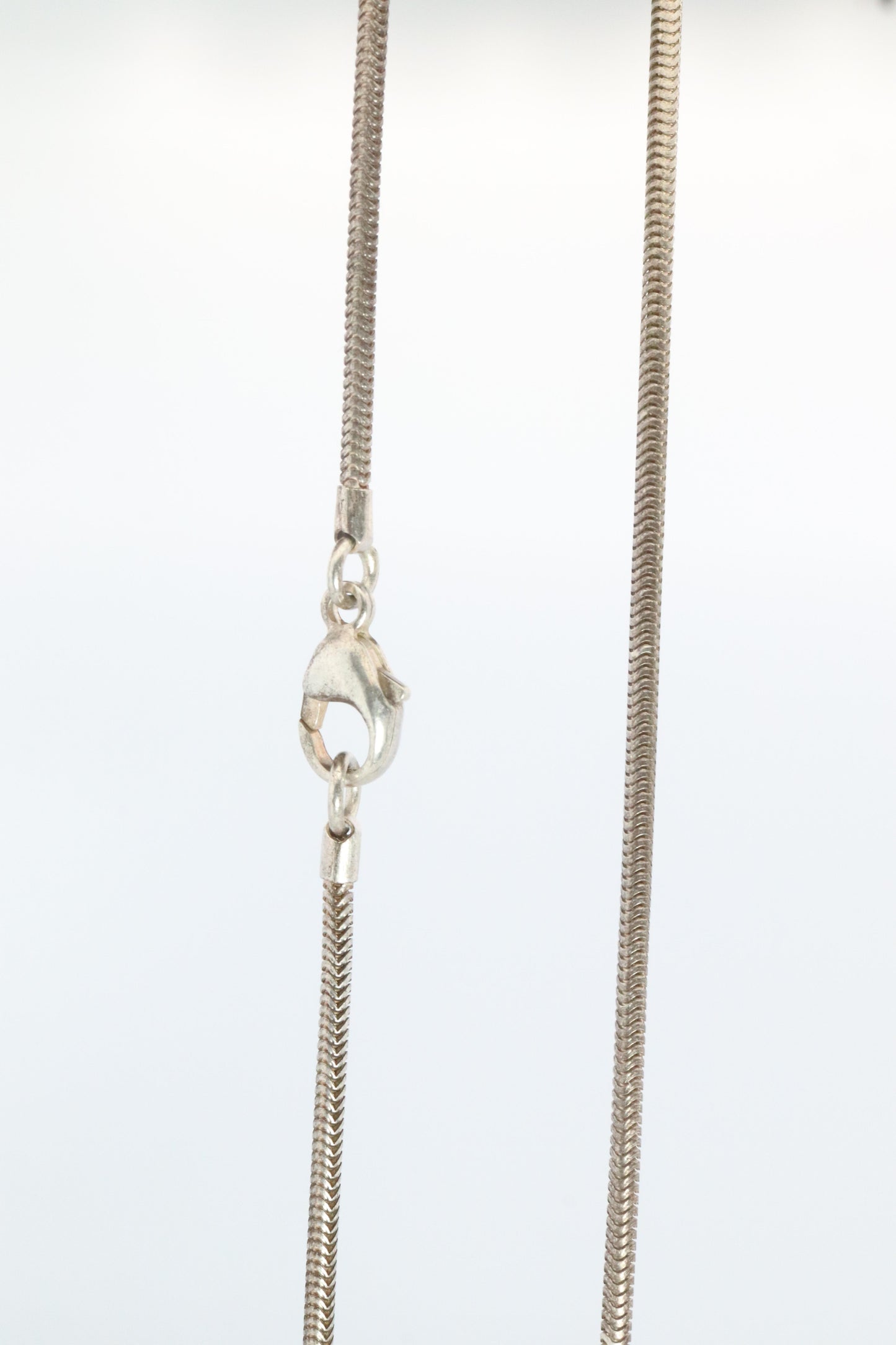 Tiffany and Co Open Heart Pendant. 18k and Sterling Silver