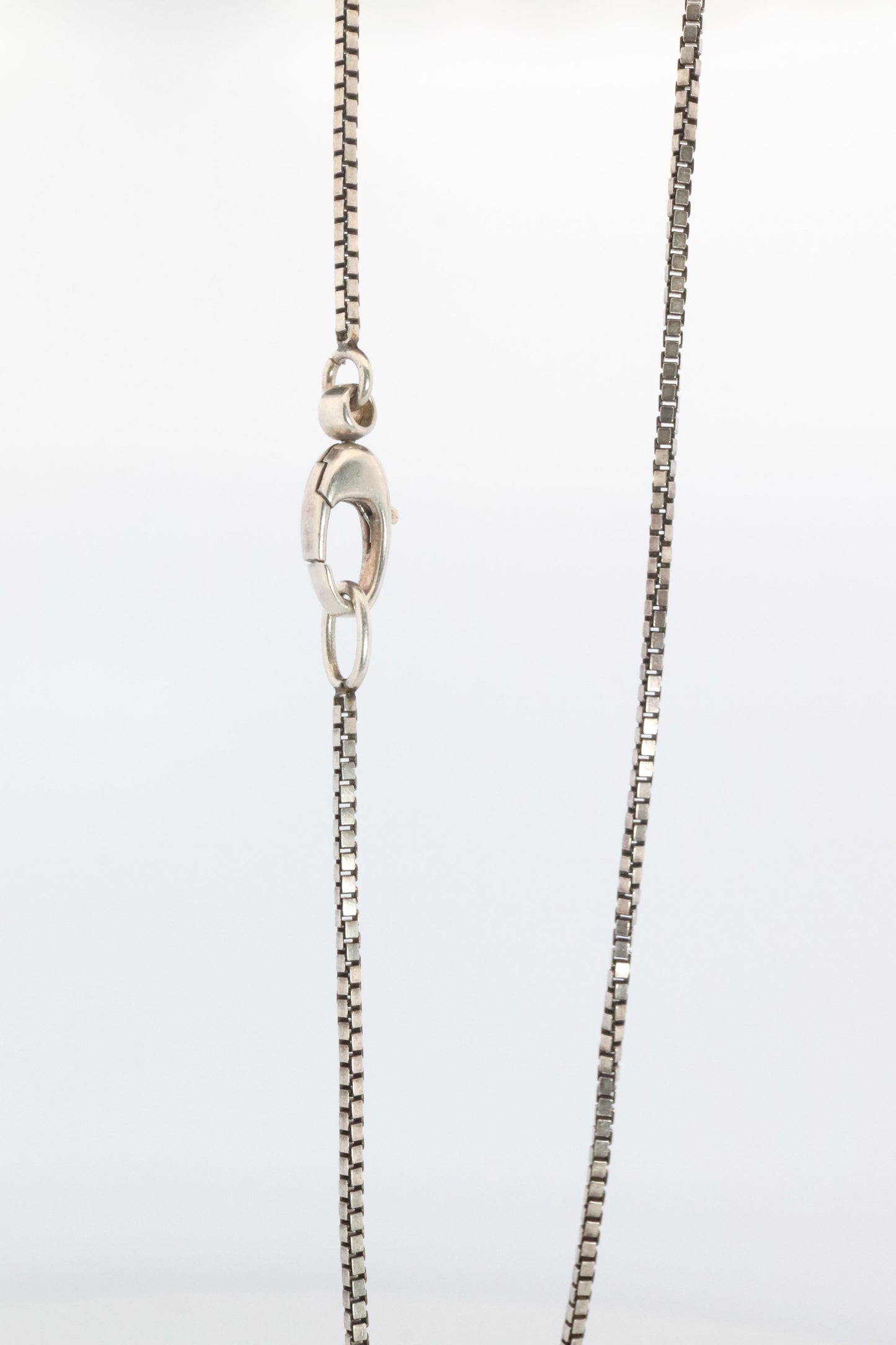 Vintage GUCCI Necklace. Bamboo Cross Gucci Logo Sterling Silver Pendant