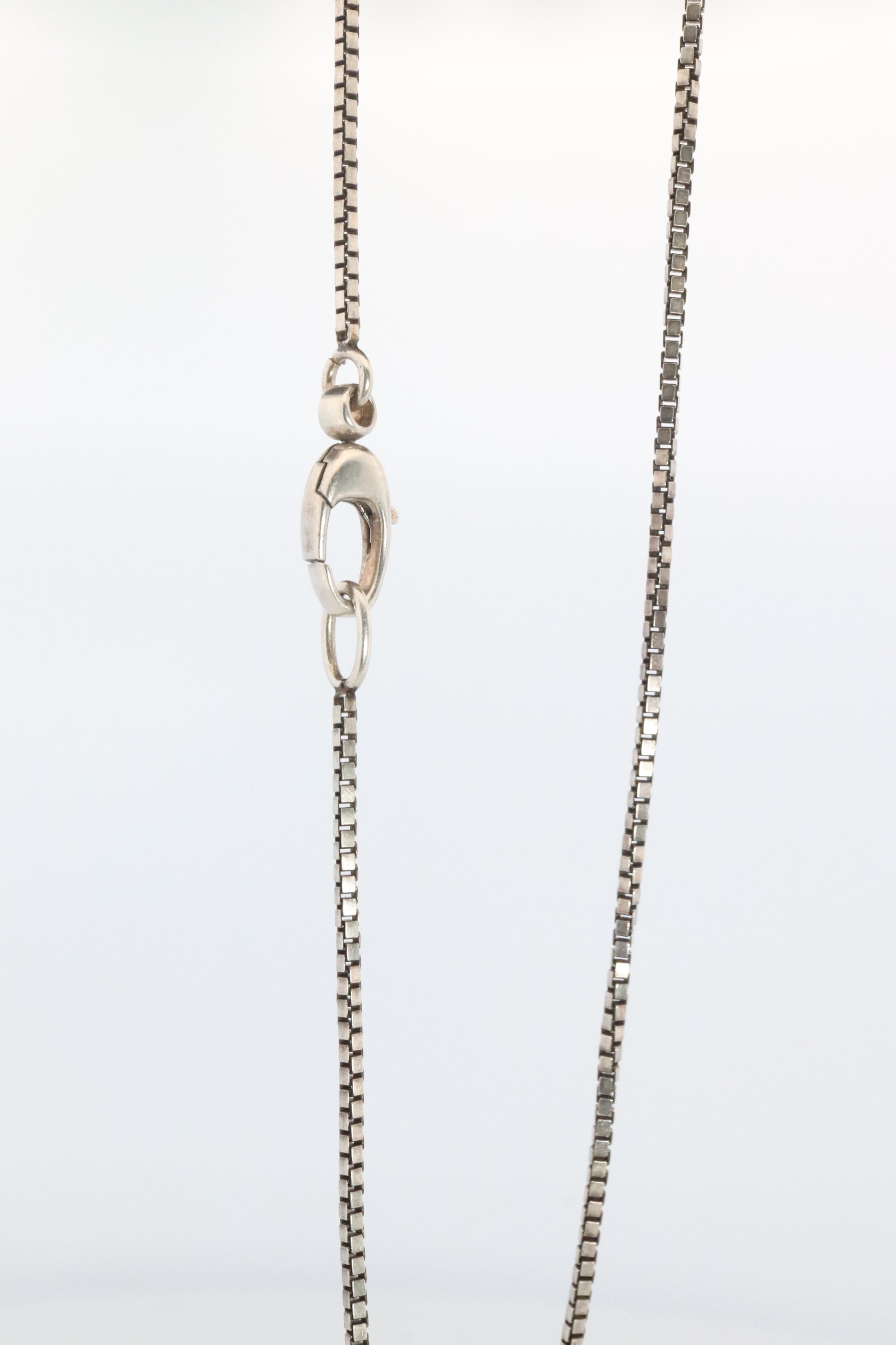 Vintage GUCCI Necklace. Bamboo Cross Gucci Logo Sterling Silver Pendant