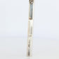 Vintage GUCCI Necklace. Geometric Cross Gucci Logo Sterling Silver Pendant