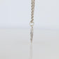 Vintage GUCCI Necklace. 925 sterling Heart Blind for Love Pendant