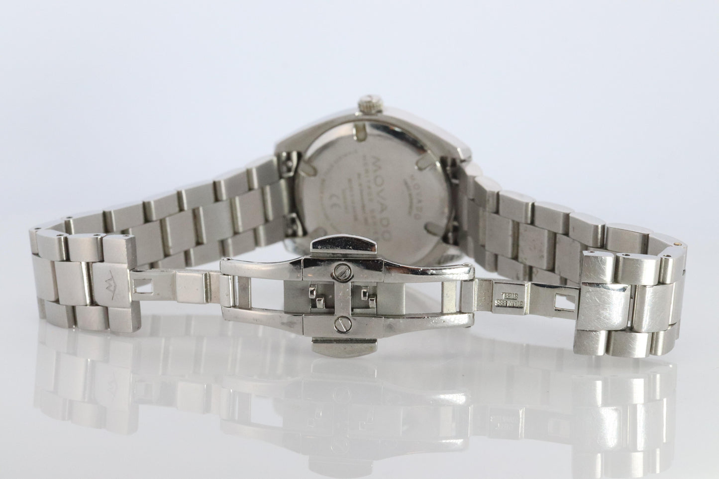 MOVADO Watch. Diamond Bezel Ladies Movado Datron Heritage Series
