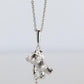 Mikimoto Pendant Sterling Silver. Mikimoto Teddy Bear Pearl Pendant Necklace.