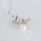 Mikimoto Pendant Sterling Silver. Mikimoto Teddy Bear Pearl Pendant Necklace.