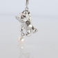 Mikimoto Pendant Sterling Silver. Mikimoto Teddy Bear Pearl Pendant Necklace.