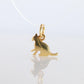 18k POMELATTO Charm. 18k DODO Kitten Cat Heart Pendant Bracelet Charm.