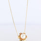 Mikimoto Pendant. Vintage 18k Gold Mikimoto Pearl Flower Necklace.