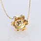 Mikimoto Pendant. Vintage 18k Gold Mikimoto Pearl Flower Necklace.