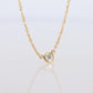 Vintage Tiffany Co Necklace Elsa Peretti Diamond by the Yard 0.14ct Solitaire 1P