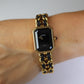Chanel Watch. Genuine Chanel Premiere XL Ladies WristWatch. Plaque and Leather