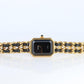Chanel Watch. Genuine Chanel Premiere XL Ladies WristWatch. Plaque and Leather
