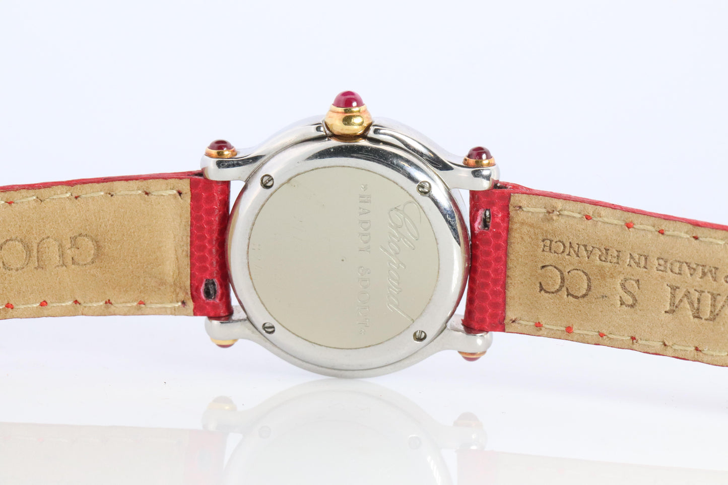 Chopard Happy Sport Moon and Stars Diamond Watch. Chopard LUC 27/8246-21 Ladies