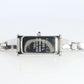 Vintage GUCCI 1500L Quartz Wrist Watch. Gucci Silver Pink MOP Bangle Watch