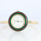 Vintage GUCCI Quartz 1100L Watch. Gucci Ladies Bangle Interchange 12 Bezel watch