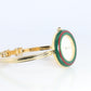 Vintage GUCCI Quartz 1100L Watch. Gucci Ladies Bangle Interchange 12 Bezel watch