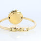 Vintage GUCCI Quartz 1100L Watch. Gucci Ladies Bangle Interchange 12 Bezel watch