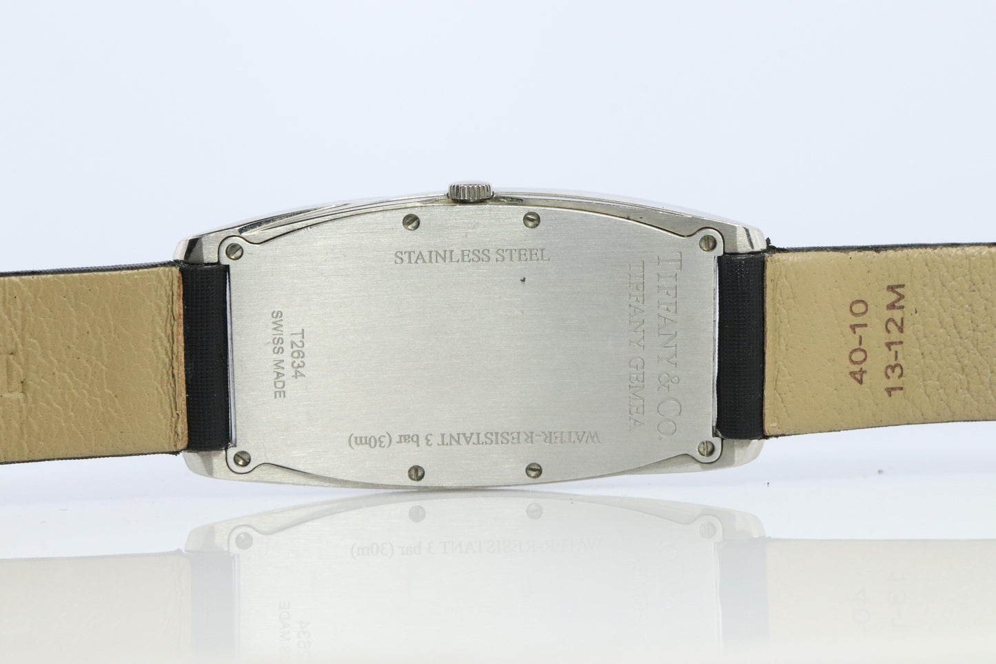 Tiffany and Co Watch. Tiffany GEMEA Quartz Watch. T&CO Tonneau T2634.