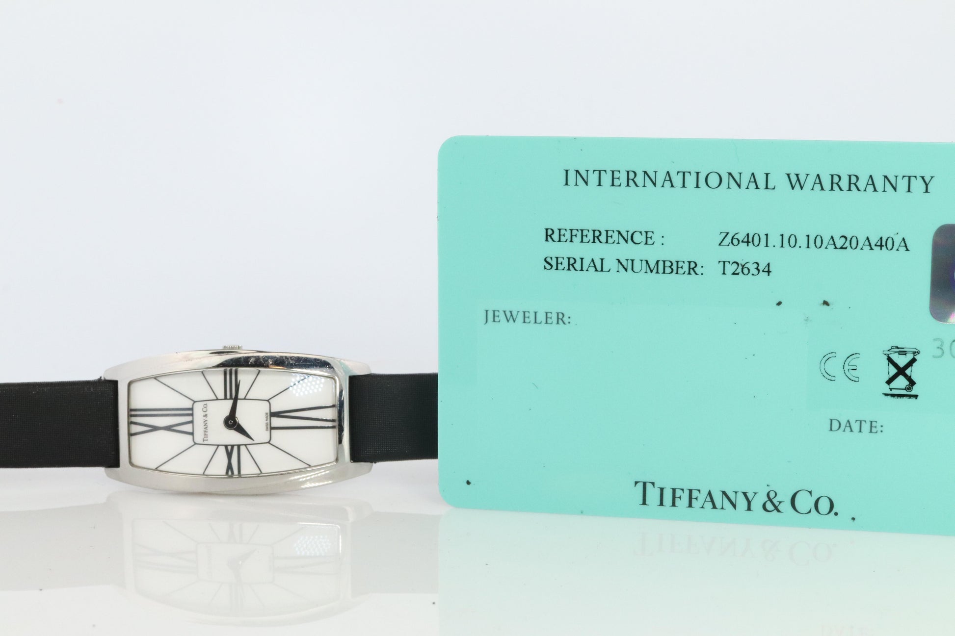 Tiffany and Co Watch. Tiffany GEMEA Quartz Watch. T&CO Tonneau T2634.