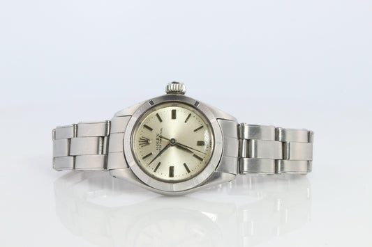 Genuine Rolex Oyster Perpetual Watch. Ladies ROLEX 6623 Automatic Wristwatch.