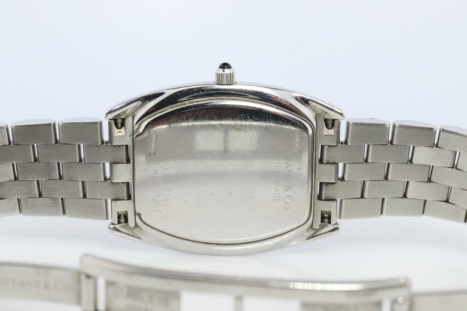 Tiffany and Co Tonneau Classic Watch. Tiffany Ladies Quartz Watch.