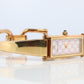 Vintage GUCCI 1500L Quartz Wrist Watch. Gucci Gold tone LOGO Bangle Watch