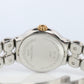 Tiffany and Co Diamond Watch. 18k Tiffany Tesoro Stainless Steel Ladies 25mm.