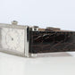 Tiffany and Co Diamond Gallery Watch. T&Co T0906 Diamond Bezel Tank Wristwatch.