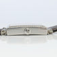 Tiffany and Co Diamond Gallery Watch. T&Co T0906 Diamond Bezel Tank Wristwatch.