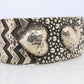 Dian Malouf Cuff Bracelet. Wide Heart Heavy sterling Silver Cuff Bracelet