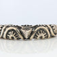 Dian Malouf Cuff Bracelet. Wide Heart Heavy sterling Silver Cuff Bracelet