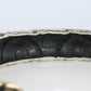 Dian Malouf Cuff Bracelet. Wide Heart Heavy sterling Silver Cuff Bracelet
