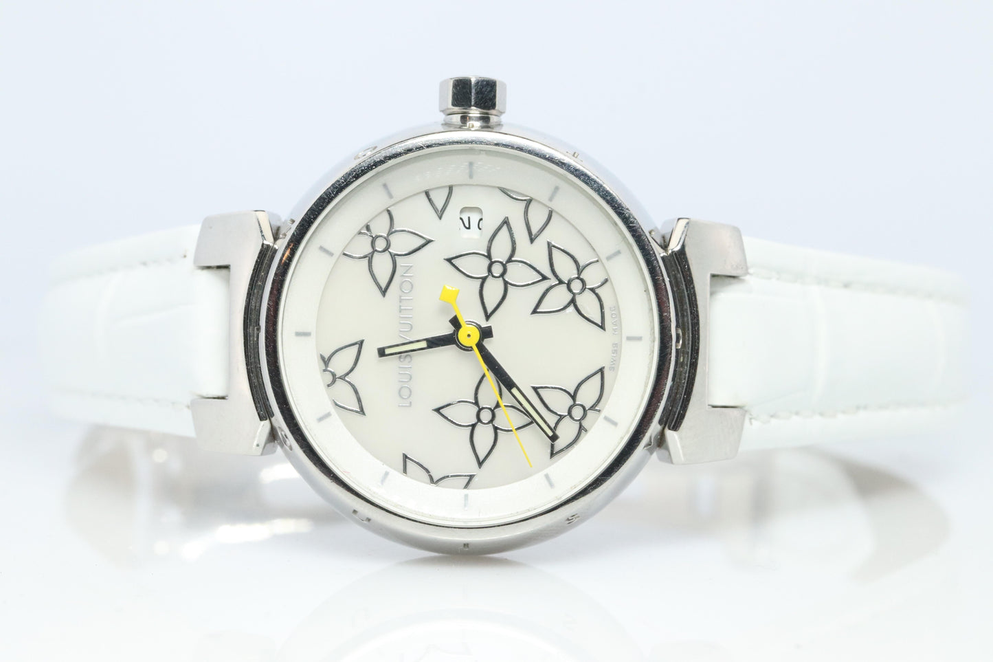 Louis Vuitton Watch. LV Tambour Cup Q121C MOP Dial Quartz