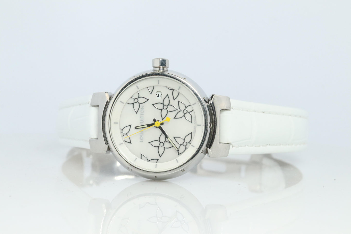 Louis Vuitton Watch. LV Tambour Cup Q121C MOP Dial Quartz