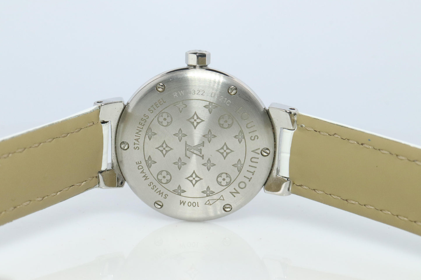 Louis Vuitton Watch. LV Tambour Cup Q121C MOP Dial Quartz