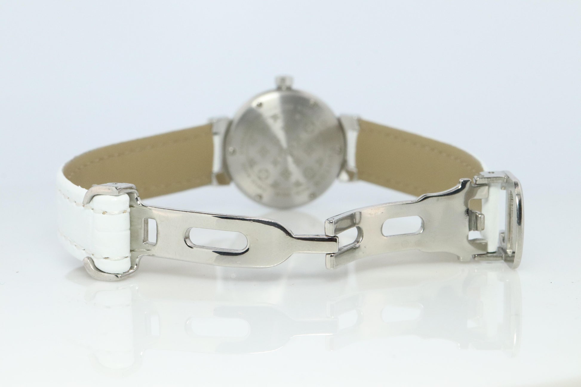 Louis Vuitton Watch. LV Tambour Cup Q121C MOP Dial Quartz