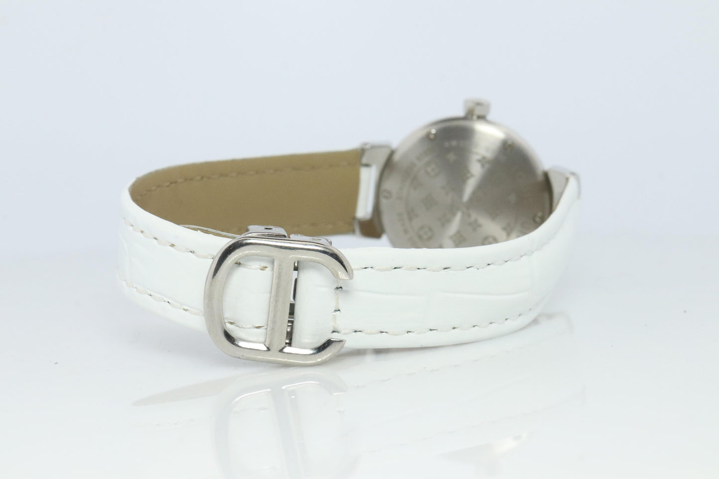 Louis Vuitton Watch. LV Tambour Cup Q121C MOP Dial Quartz