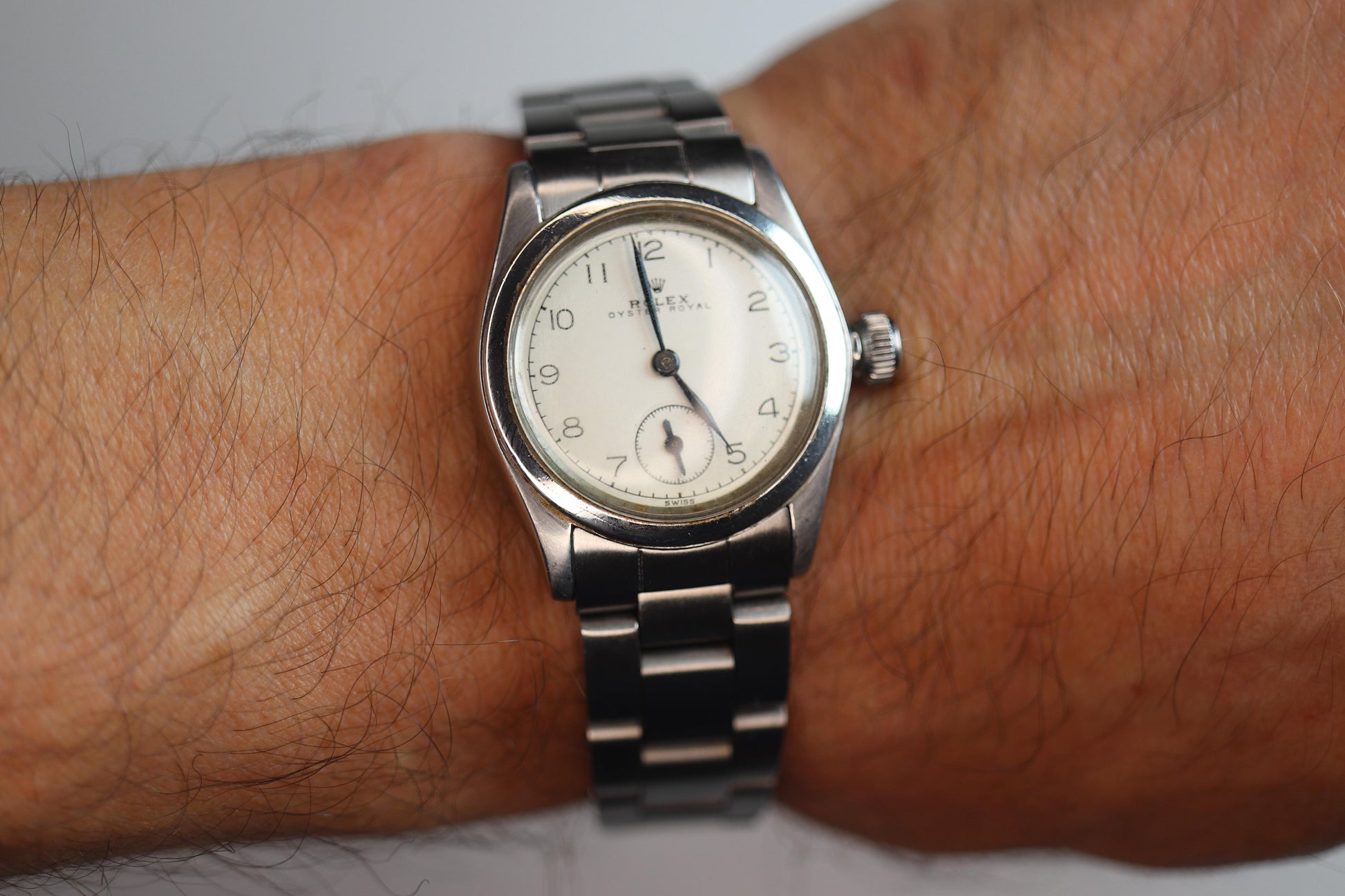 Vintage Rolex Watch. ROLEX Oyster Royal 2280 SS  30mm 1930s