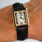 Vintage Must de Cartier 590005 Tank Watch. 925 Vermeil ARGENT Quartz Tank.