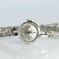 Genuine 18k Rolex Watch. 18k WG Ladies 2633 Dainty 1970s Ladies Rolex