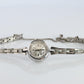 Genuine 18k Rolex Watch. 18k WG Ladies 2633 Dainty 1970s Ladies Rolex