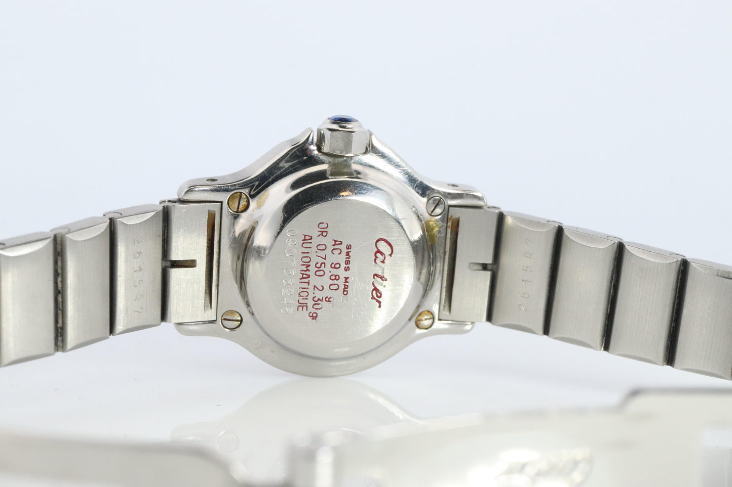 Vintage Cartier Santos 0907 Automatic 25mm Watch Santos de Cartier Octo SM