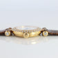 Van Cleef and Arpels 18932 B2 watch. 18k Gold VCA Classique Diamond Bezel.