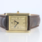 Vintage Must de Cartier 681006 Tank Watch. 925 Vermeil ARGENT Quartz Tank.